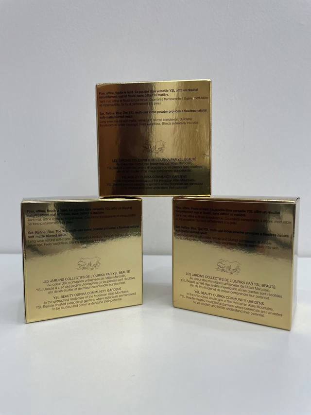 Yves Saint Laurent Forever Leather Loose Powder 10g Clear Edition. High-quality
