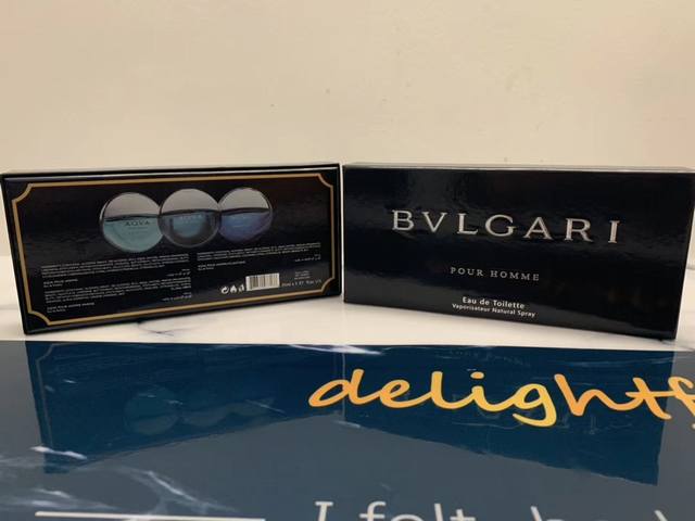 Original high quality Bulgari Ocean Water Energy Perfume Sample 25ml three-piec