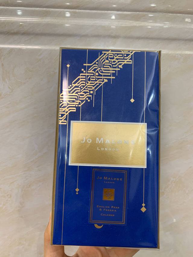 Counter quality Jo Malone Christmas new blue bottle perfume Ml, blue bottle Bri