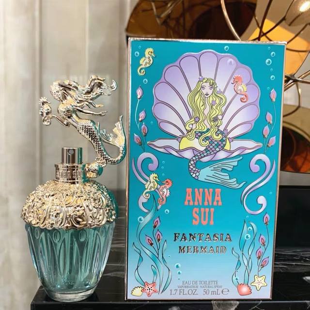 Counter quality Anna Sui perfume 75Ml 2 quality spot 2 types: Mermaid perfume 7
