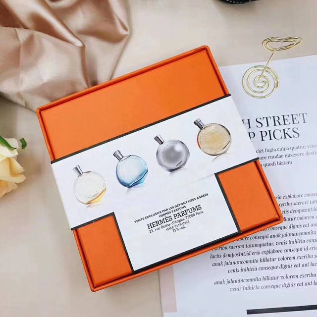 Counter quality Hermes Starlight Perfume Four-piece Set Hermes Hermes Starry Sk