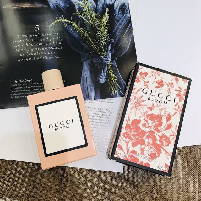 Official quality Gucci Bloom floral blend women's fragrance, a perfect men's fra