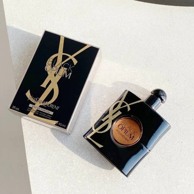Counter quality YSL Yves Saint Laurent's famous Black Opium special series, a w