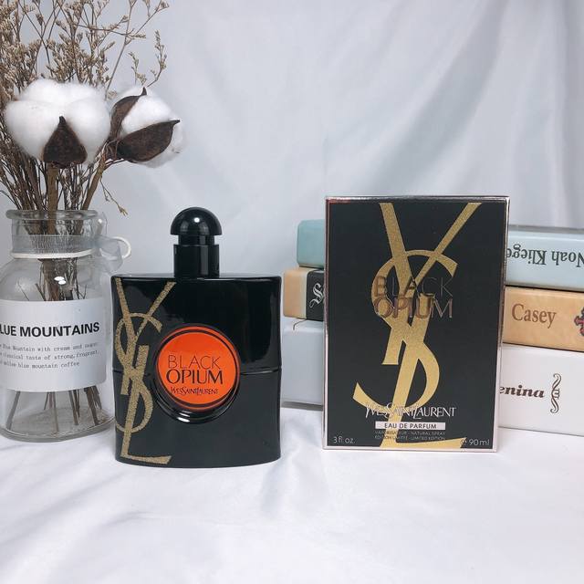 Counter quality Yves Saint Laurent's new Golden Opium perfume, Golden Black Opi