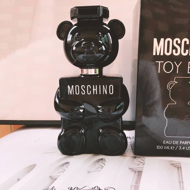 Counter quality Moschino Toy Boy Black Teddy Bear Men's Eau de Parfum Ml A uniq