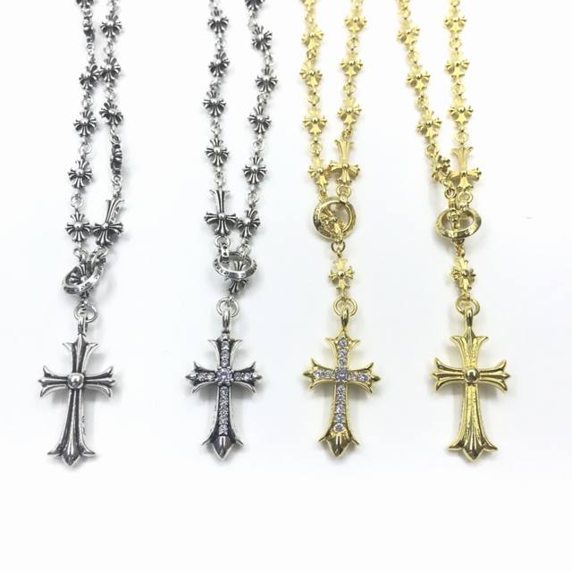 Chrome Hearts Chrome Hearts Adjustable Cross Necklace. DDD
