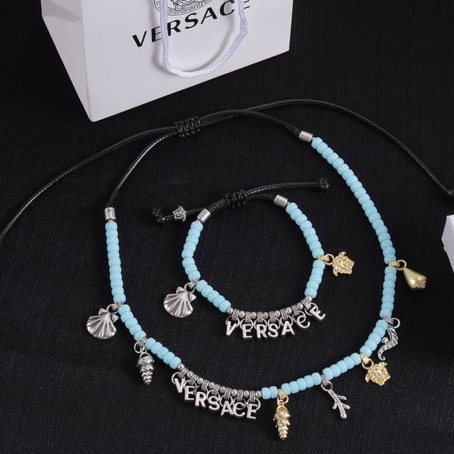 Versace necklace and bracelet Versace set DDD