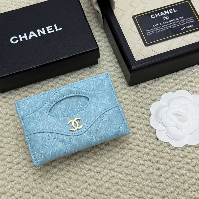 New Chanel model, model: A 50 31 card holder sheepskin ball pattern This new 31