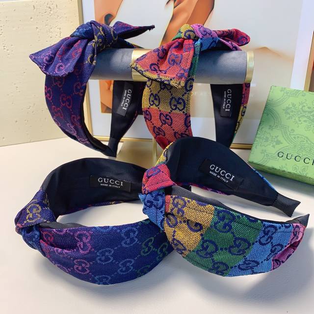 Gucci Gucci headband Colorful light luxury style headband temperament versatile