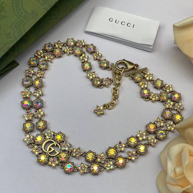 No. Gxl0065 Gucci Gg fashion diamond necklace is definitely Gucci style exagger