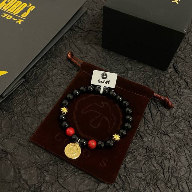 New arrival: Goro's Takahashi Goro small silver obsidian bracelet. This premium
