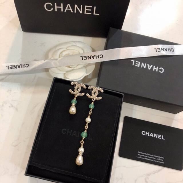Chanel Chanel Chanel classic best-selling Chanel earrings goddess must-have supe