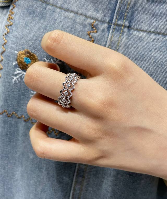 V Gold Size 5678 Buccellati Opera House Lace Ring In Stock! My love is hidden in