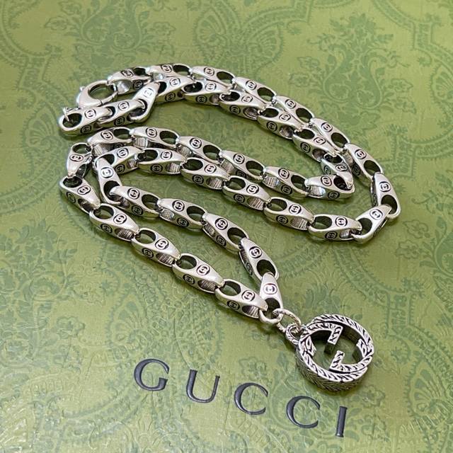 The latest Gucci necklace, a higher-end chain, is also seen on celebrities. This