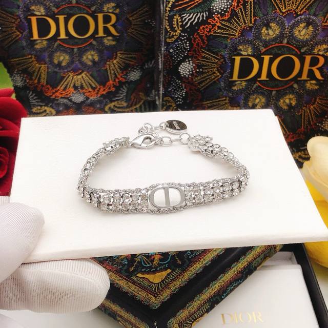 No.Dsl0080 Dio*Latest double-layer bracelet consistent with Z batch brass materi