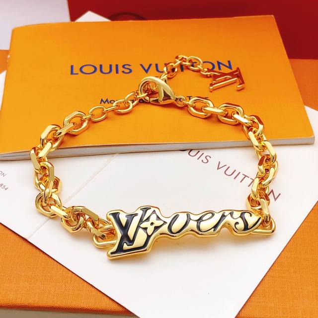 No.Lsl0216 Lv*Latest model oil drop black bracelet consistent Zp brass material
