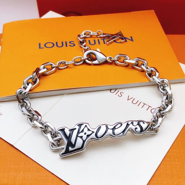 No.Lsl0218 Lv*Latest silver oil drop black bracelet consistent Zp brass material