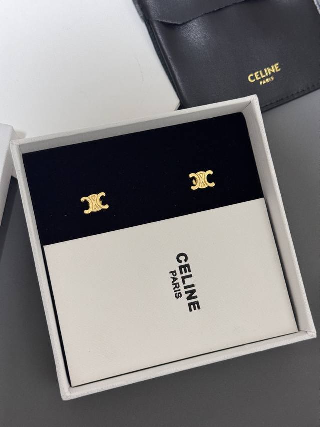 Mini Celine mini earrings, new style and unique Celestine classic, a must-have f
