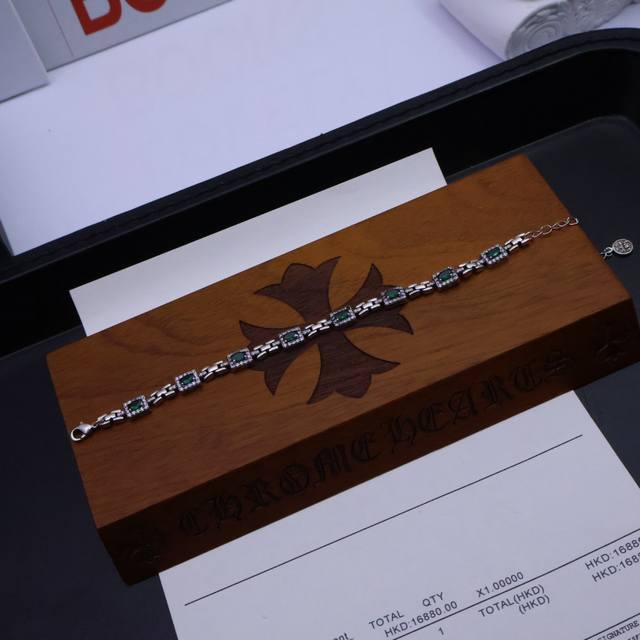 Silver Riot] Chrome Heart Bracelet Purgatory-Grade Wristlock Nuclear Weapon Dark