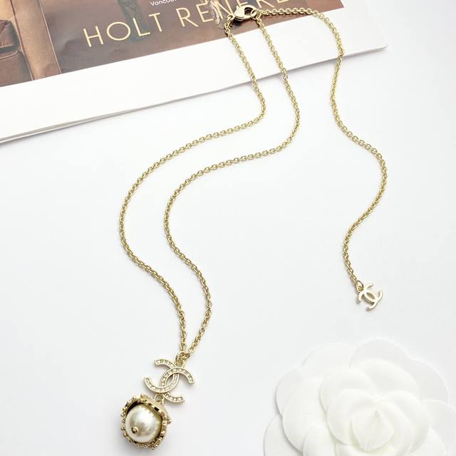 Code N749 0257820 Chanel necklace, bestseller, new arrival Chan 23K Pink Flower