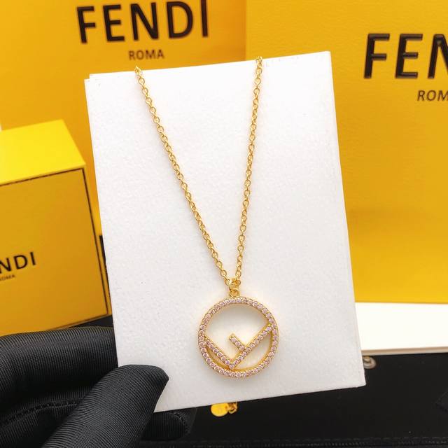 No. Fdxl0012 Ff*Latest round necklace with diamonds and colored diamonds Zp bras