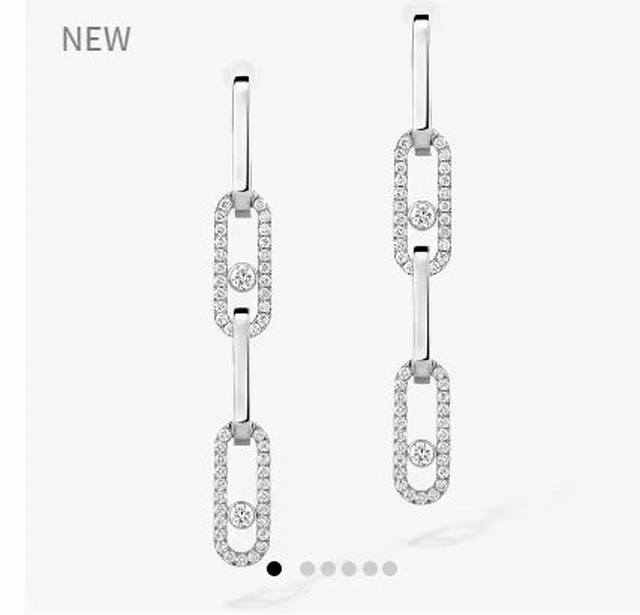 Messika earrings Messika tassel earrings diamond new earrings high-end top-grade