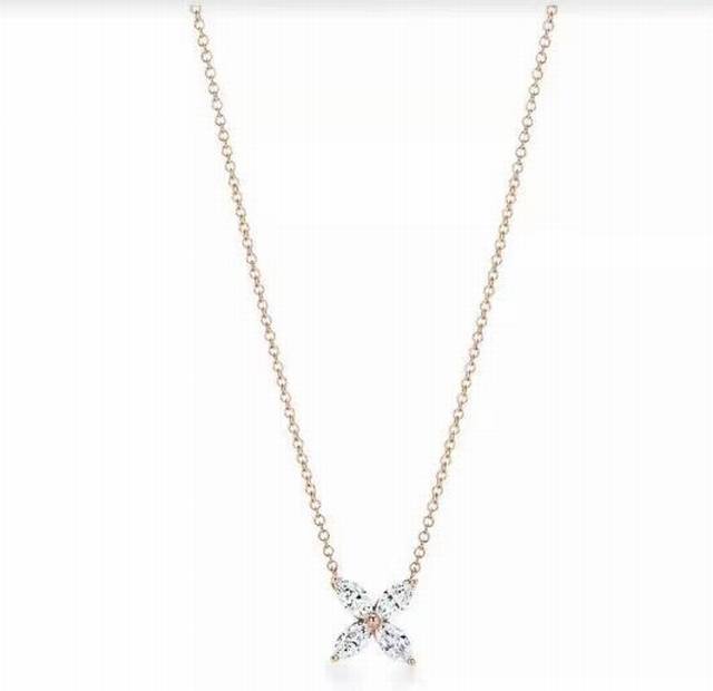 Goddess series Tiff Tiffany horse eye necklace elegant temperament style, cost-e