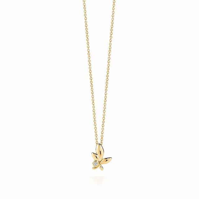Tiffany necklace Tiffany olive leaf necklace has always been a very attractive