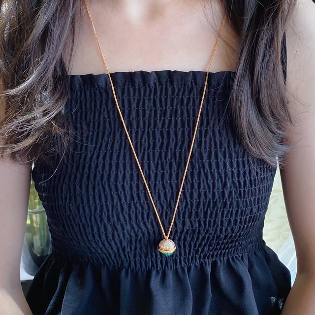V gold-plated high-end precision version of the Piaget half-diamond natural mala