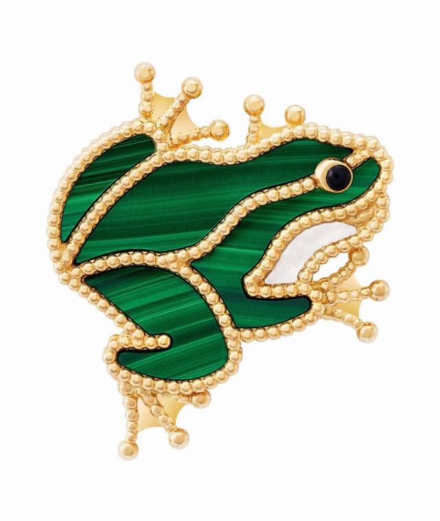 V Gold Frog 2110480. Van Cleef & Arpels' Vca Animal Collection Brooches. These s