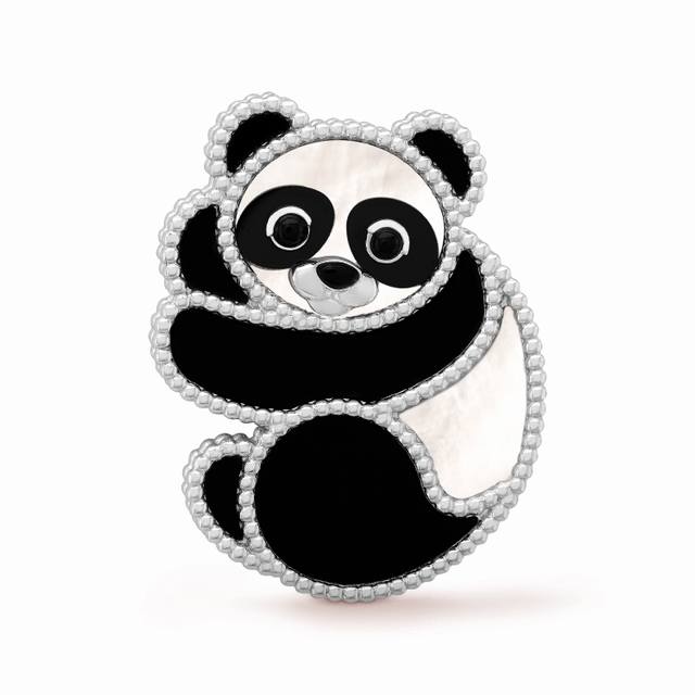 V Gold Panda 2110340. Van Cleef & Arpels' Vca Animal Collection Brooches. These