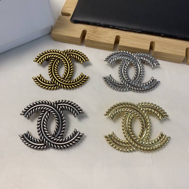 Chanel Xiaoxiang Chanel brooch wheat ear brooch atmospheric upscale exquisite li