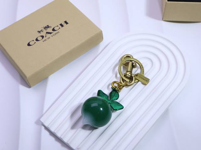 Coach carrot keychain bag charm is very cute and comes with a box. DDD