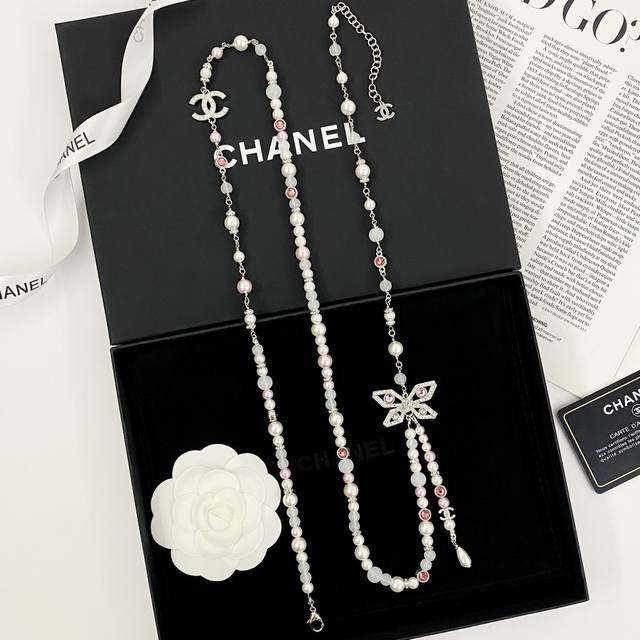 Today's new model code N1119 1364825 Chanel necklace bestseller Chan 25 silver