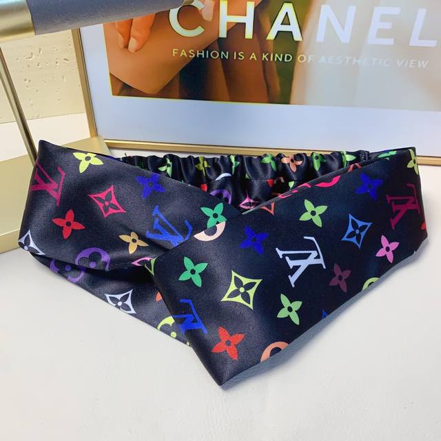 Lv Louis Vuitton Donkey brand headband Colorful light luxury fashion headband te