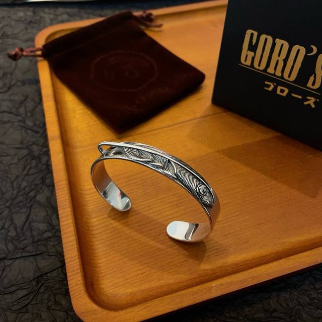 New arrival! Goro's Takahashi Goro open feather bracelet, premium edition, excl