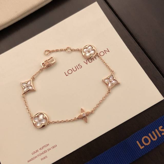 Seiko version of the new Lv bracelet chain Louis Vuitton five-flowered bracelet