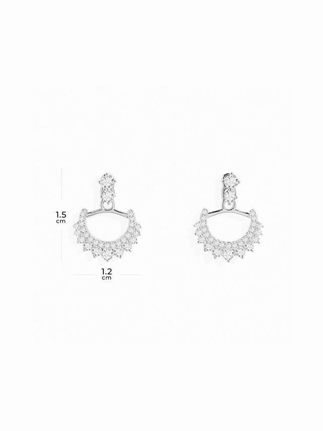 Apm Monaco moon pendant earrings high-end fashion earrings birthday gift for bes