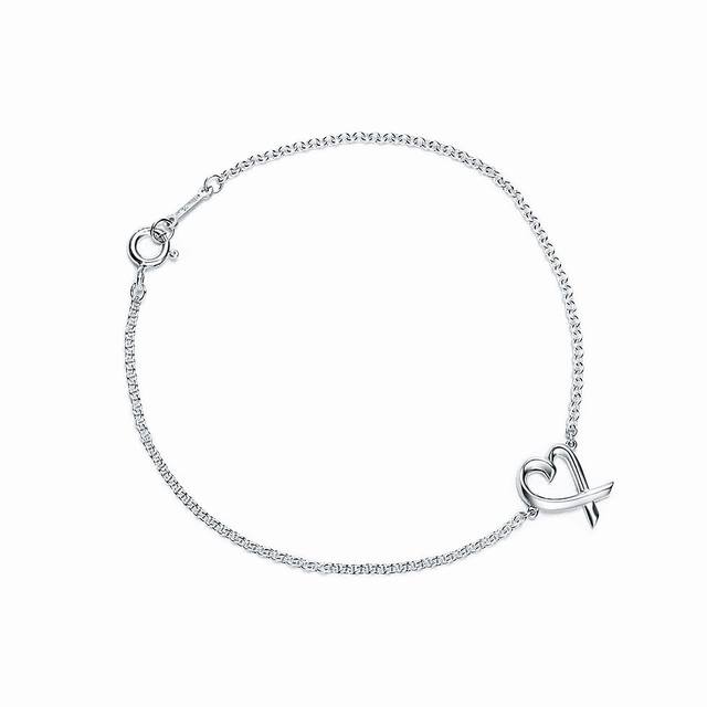 Tiffany heart bracelet Seiko version of sub-gold material electroplated gold pl