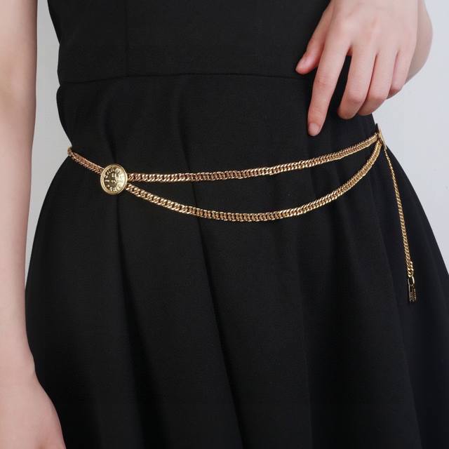 Chanel new vintage waist chain purchasing agent level one-to-one quality Chanel