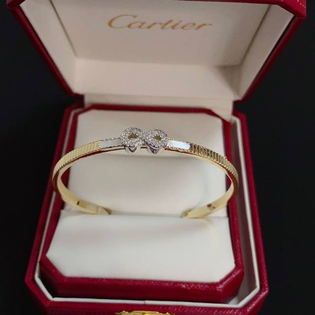 Cartier diamond bracelet, a hit on Xiaohongshu and Douyin, a high-end custom ver