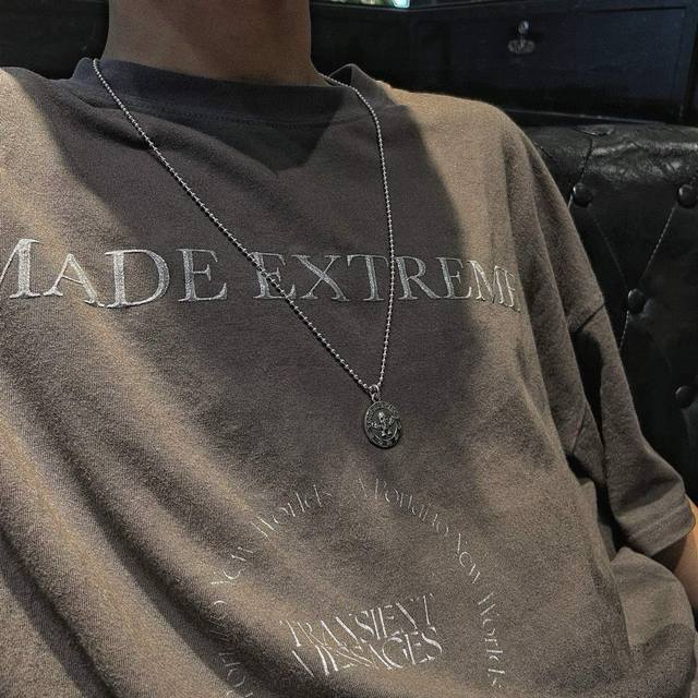 New arrival Chrome Hearts Foti round necklace A very easy to match, made of con