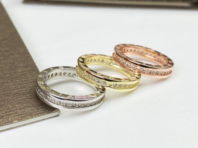 Bvlgari B.Zero1 classic single-row diamond ring naughty] perfectly restores the