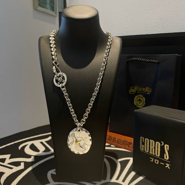 New arrival: Goro's Takahashi Goro Silver Eagle Necklace. This premium version