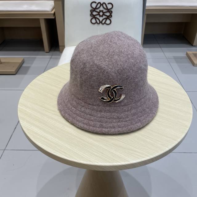 Chanel Chanel wool hat women's autumn and winter new Korean version all-match so