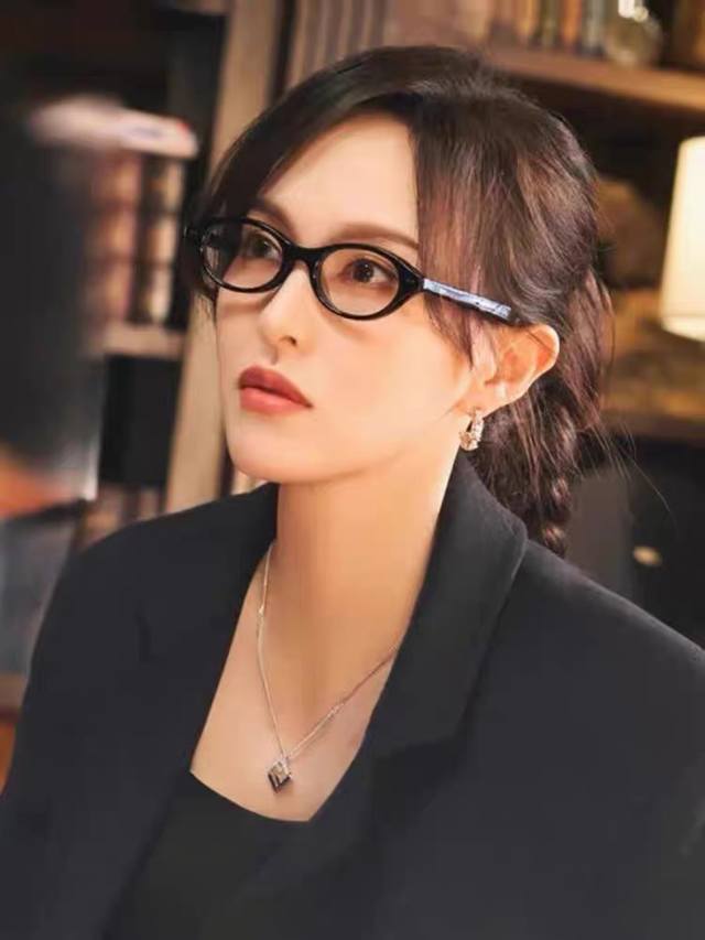 Chane* Tang Yan's same retro oval small frame acetate glasses frame for men and