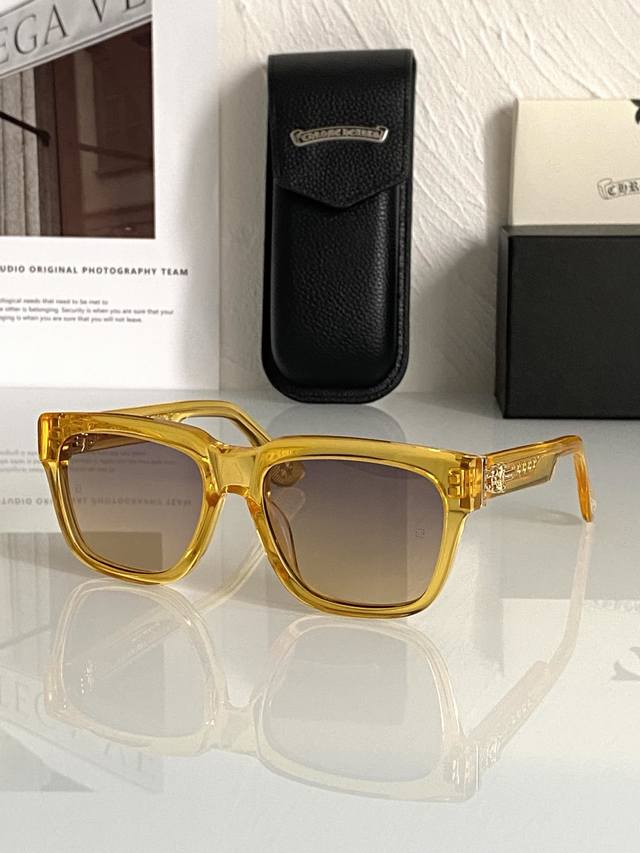 Sunglasses Chrome Heart Box Officer Mist Size:56