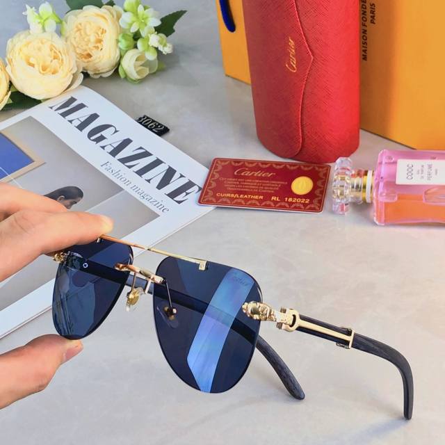 Cartie* fashionable new sunglasses with high quality and high texture, versatile