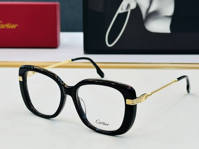 Cartier-Cartier Ct0377 Size: 53 mouth 19-145 not picky face shape simple atmosph