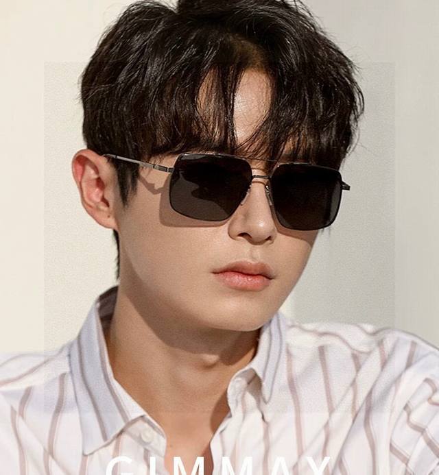 Gucci Men's Colorful Aviator Polarized Sunglasses Material: HD Nylon Thickened C